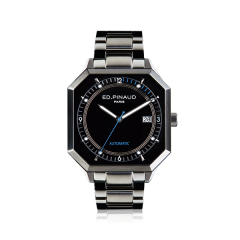 Automatic Watch - Steel Case, Black Dial, Bracelet